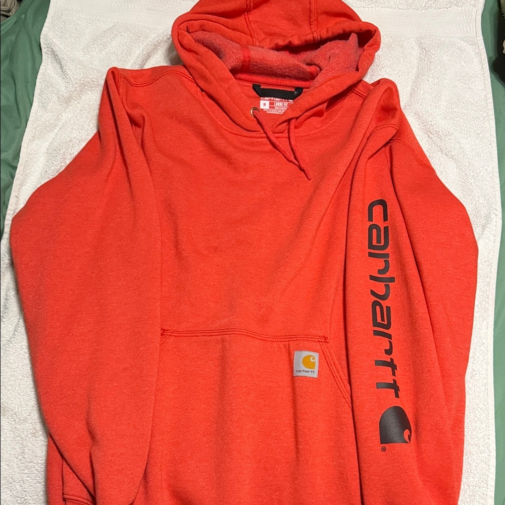 Carhartt Men's Bold Red Hoodie